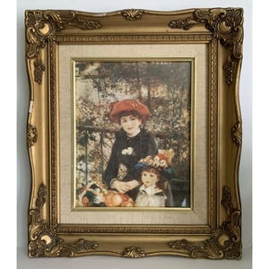 Pierre-Auguste Renoir Lithograph Two Sisters (On The Terrace) The Guild NY. COA